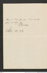 Nachlass Franz Steindachner, Brief von Robert Collett an Franz Steindachner (24.04.1880), Inv.Nr. 84.11, Seite 2